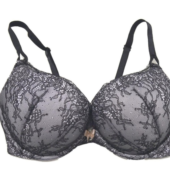Victoria's Secret Other - Victoria's Secret Blue Lace Bombshell Bra 34B